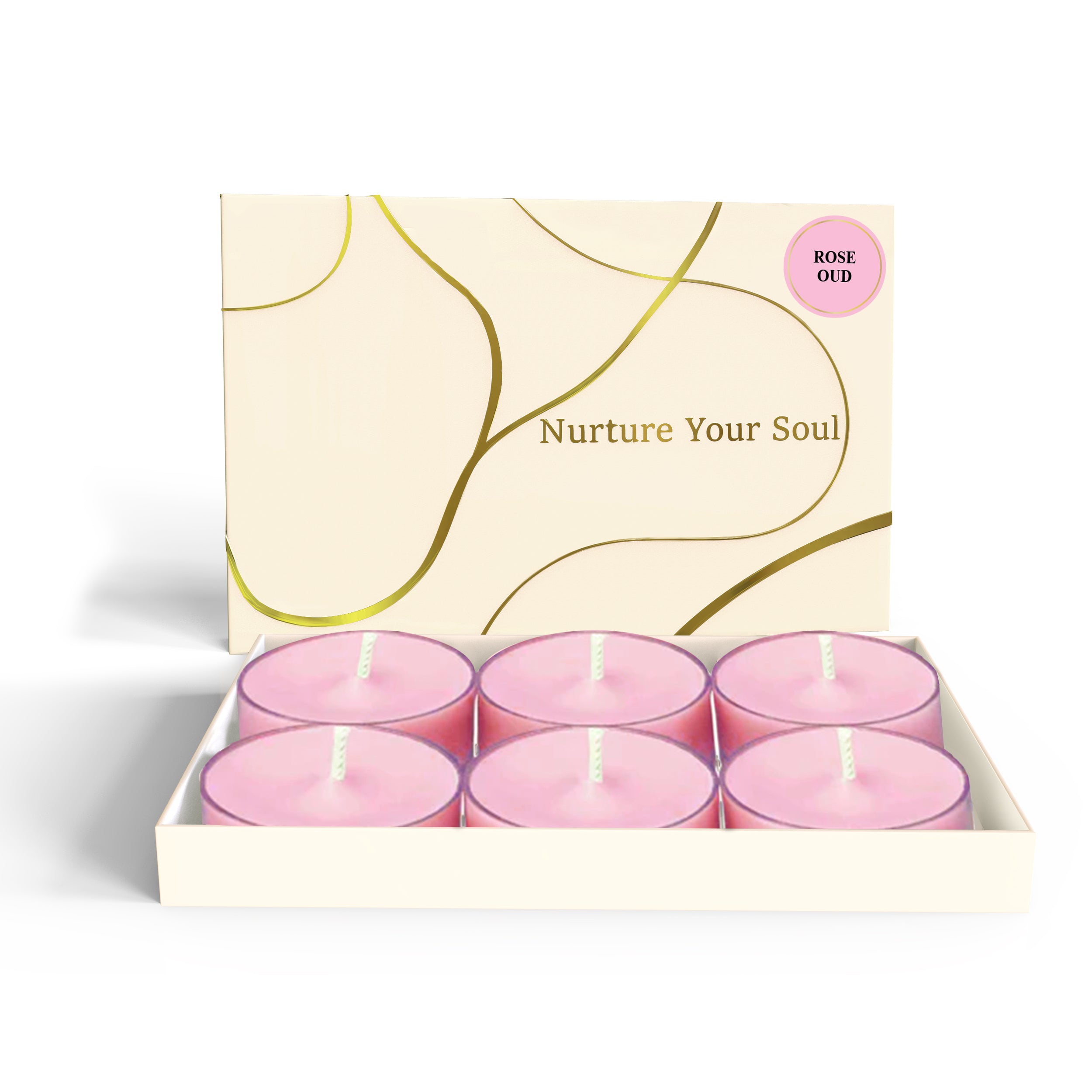 Rose Oudh Tea Light